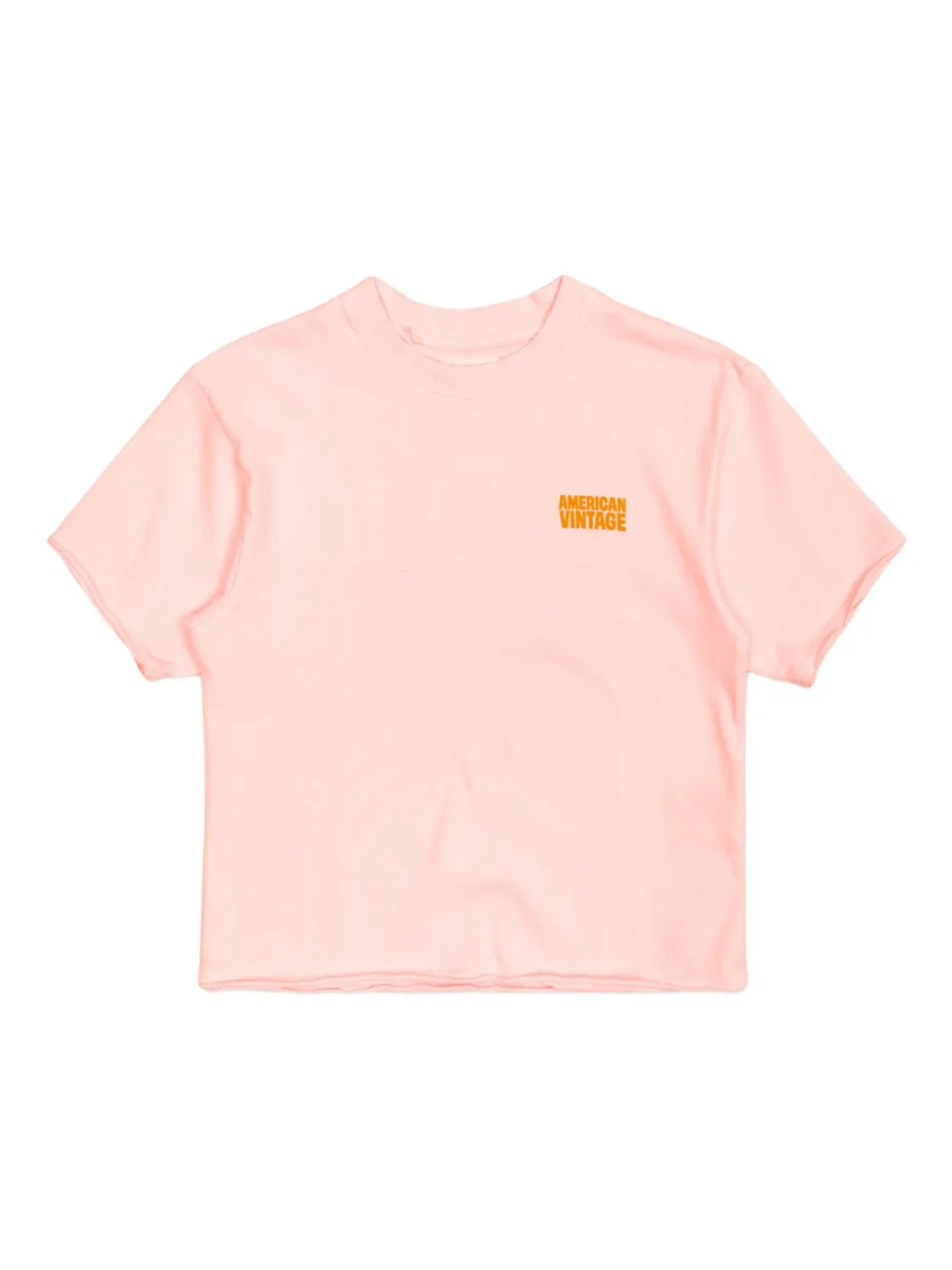 Хлопковая футболка с принтом логотипа American Vintage Kids, розовый
Хлопковая футболка с принтом логотипа American Vintage Kids, розовый