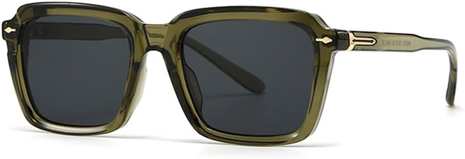 Популярные модные солнцезащитные очки с градиентным переходом цвета для женщин, защита от УФ-излучения UV400, винтажные солнцезащитные очки для мужчин с заклепками HVTVTLA, Green Gray
Популярные модные солнцезащитные очки с градиентным переходом цвета для женщин, защита от УФ-излучения UV400, винтажные солнцезащитные очки для мужчин с заклепками HVTVTLA, Green Gray