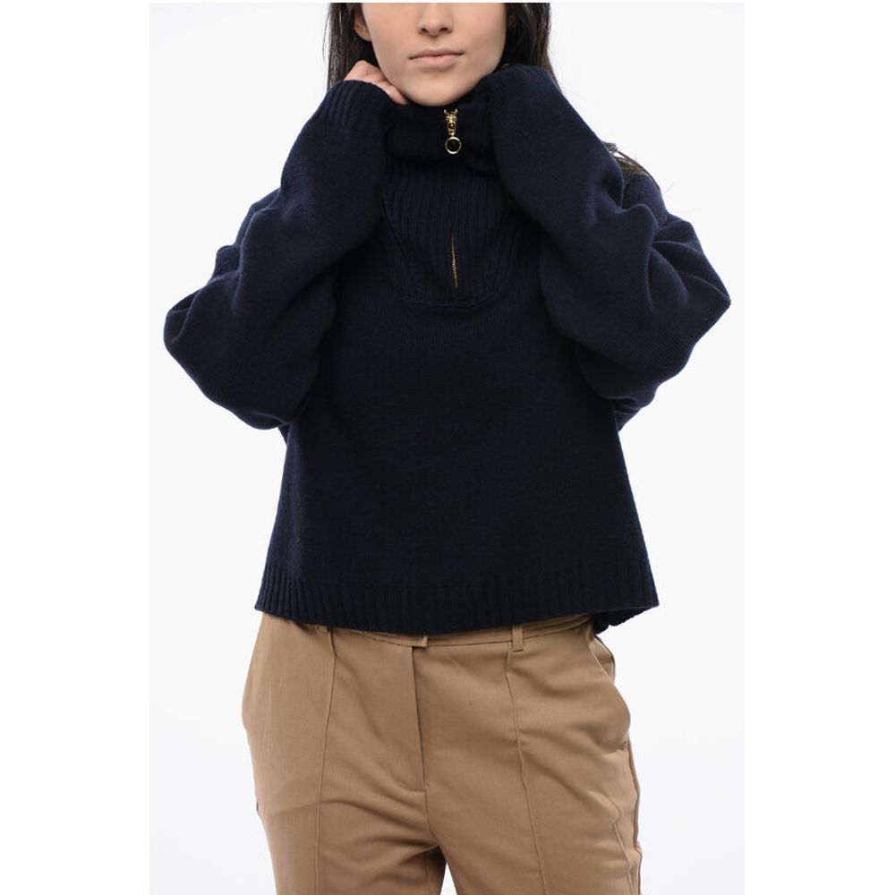 Синий кашемировый свитер Nanushka, Blue
Синий кашемировый свитер Nanushka, Blue