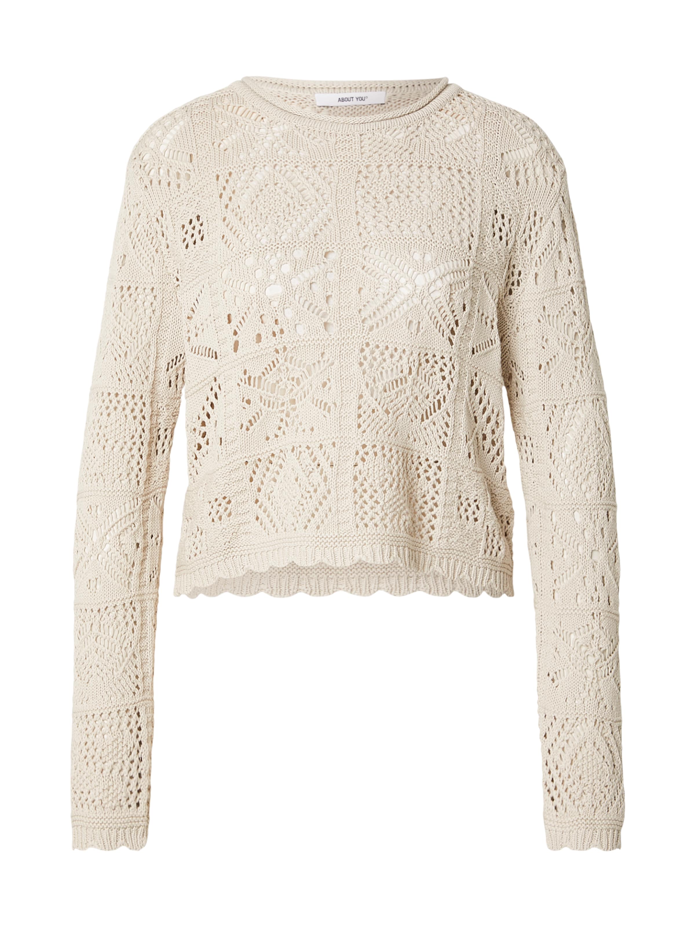 ABOUT YOU Свитер 'Tenea' в цвете Off White
ABOUT YOU Свитер 'Tenea' в цвете Off White