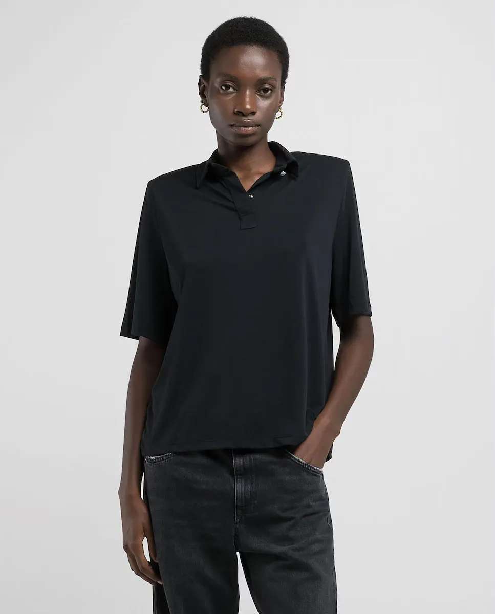 Женская футболка с короткими рукавами и круглым вырезом Replay, черный
Женская футболка с короткими рукавами и круглым вырезом Replay, черный