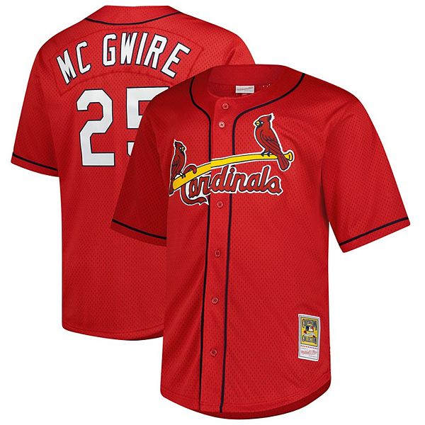 Мужская футболка Mark McGwire St Louis Cardinals Big & Tall Cooperstown для тренировок Mitchell & Ness
Мужская футболка Mark McGwire St Louis Cardinals Big & Tall Cooperstown для тренировок Mitchell & Ness