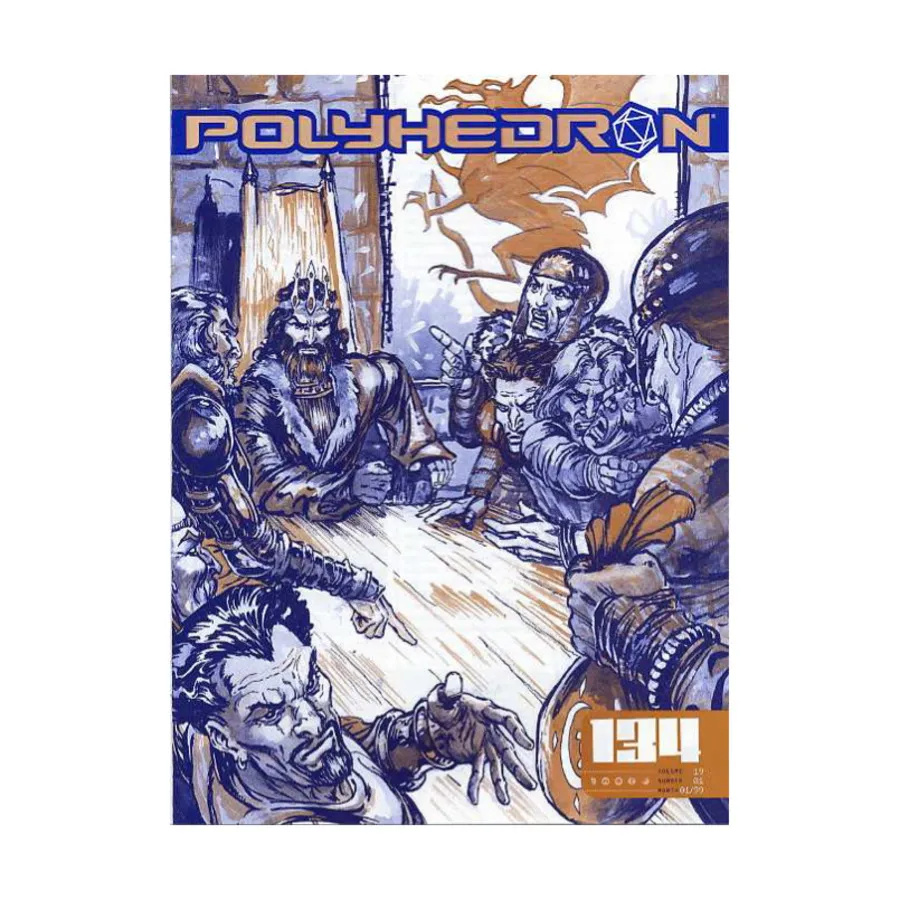 Журнал #134 "Raam - Hotbed of Political Intrigue, Politics in RPG's", Polyhedron Magazine #101 - #148
Журнал #134 "Raam - Hotbed of Political Intrigue, Politics in RPG's", Polyhedron Magazine #101 - #148