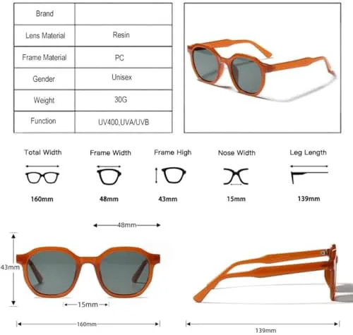 Модные квадратные солнцезащитные очки для женщин, винтажная оправа, трендовые прозрачные очки цвета чайного бежевого, мужские солнцезащитные очки UV400 MTZJH, Black
Модные квадратные солнцезащитные очки для женщин, винтажная оправа, трендовые прозрачные очки цвета чайного бежевого, мужские солнцезащитные очки UV400 MTZJH, Black