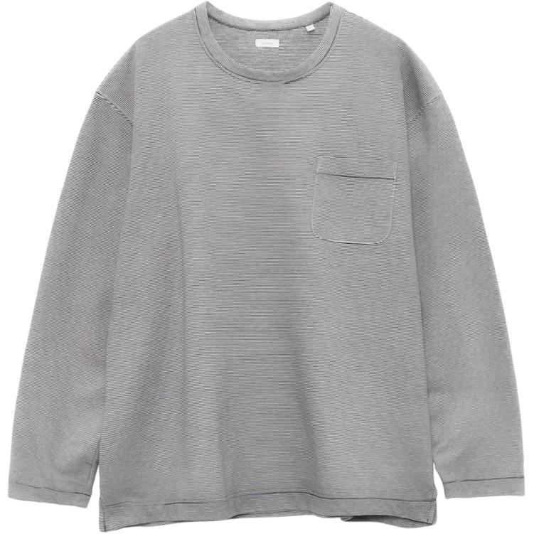 Футболка с длинным рукавом Unisex с микро-полосками и карманом Nanamica, белый
Футболка с длинным рукавом Unisex с микро-полосками и карманом Nanamica, белый