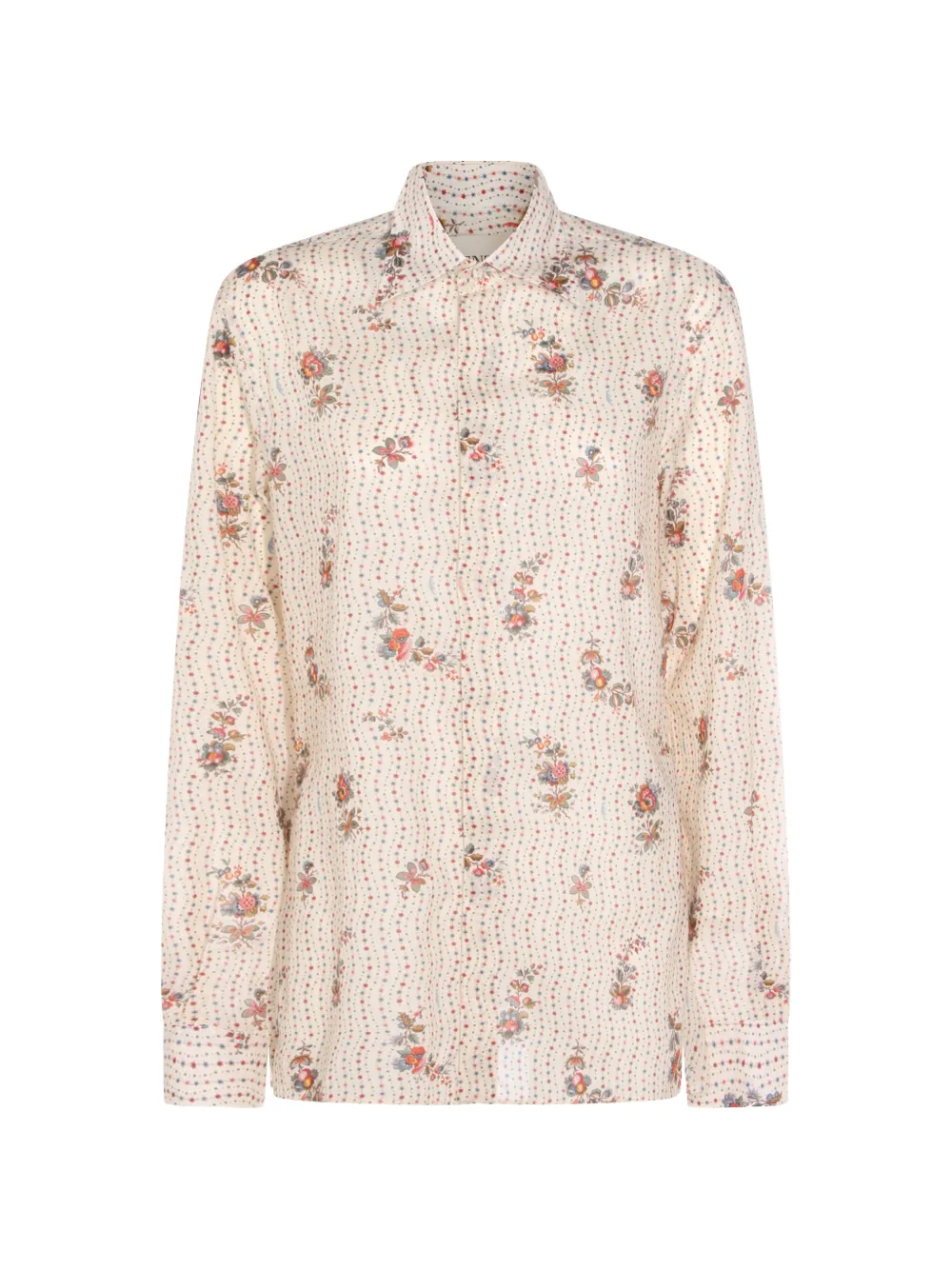 Рубашка с цветочным принтом Valentino Garavani, бежевый
Рубашка с цветочным принтом Valentino Garavani, бежевый