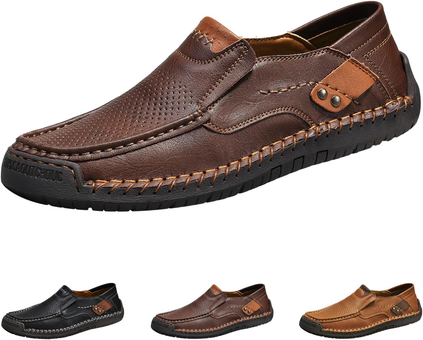 Мужские кожаные туфли и прогулок, винтажные легкие удобные слипоны, плоские мокасины, оксфорды, повседневные лодочные лоферы Hneowgn, коричневый
Мужские кожаные туфли и прогулок, винтажные легкие удобные слипоны, плоские мокасины, оксфорды, повседневные лодочные лоферы Hneowgn, коричневый
