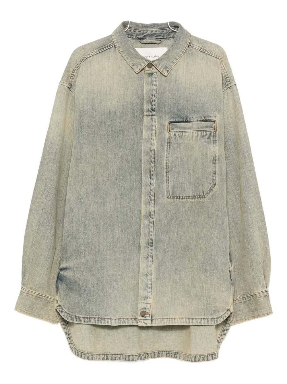 Рубашка с нагрудным карманом Entire Studios, синий
Рубашка с нагрудным карманом Entire Studios, синий