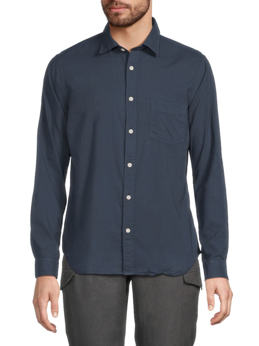 Рубашка из хлопковой вуали Onia, цвет Deep Navy
Рубашка из хлопковой вуали Onia, цвет Deep Navy