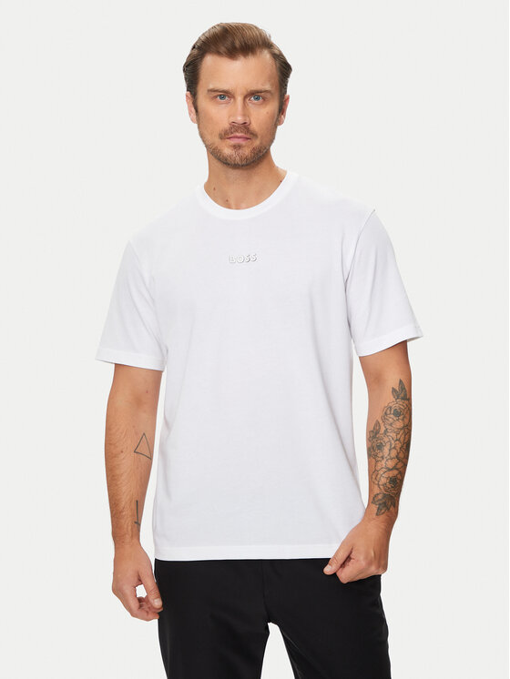 Футболка oversize 50519368 Boss, белый
Футболка oversize 50519368 Boss, белый