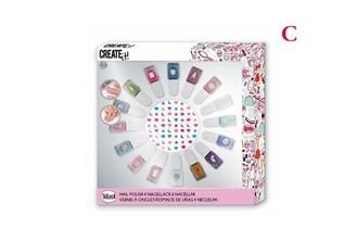 Набор лаков для ногтей, Мега-набор, 16 шт. Create it! 
Набор лаков для ногтей, Мега-набор, 16 шт. Create it!