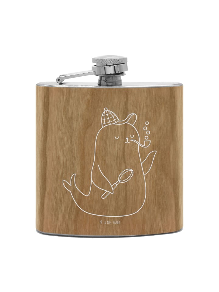 Mr. & Mrs. Panda Коричневая фляга, печать Шерлока, ничего не говори
Mr. & Mrs. Panda Коричневая фляга, печать Шерлока, ничего не говори