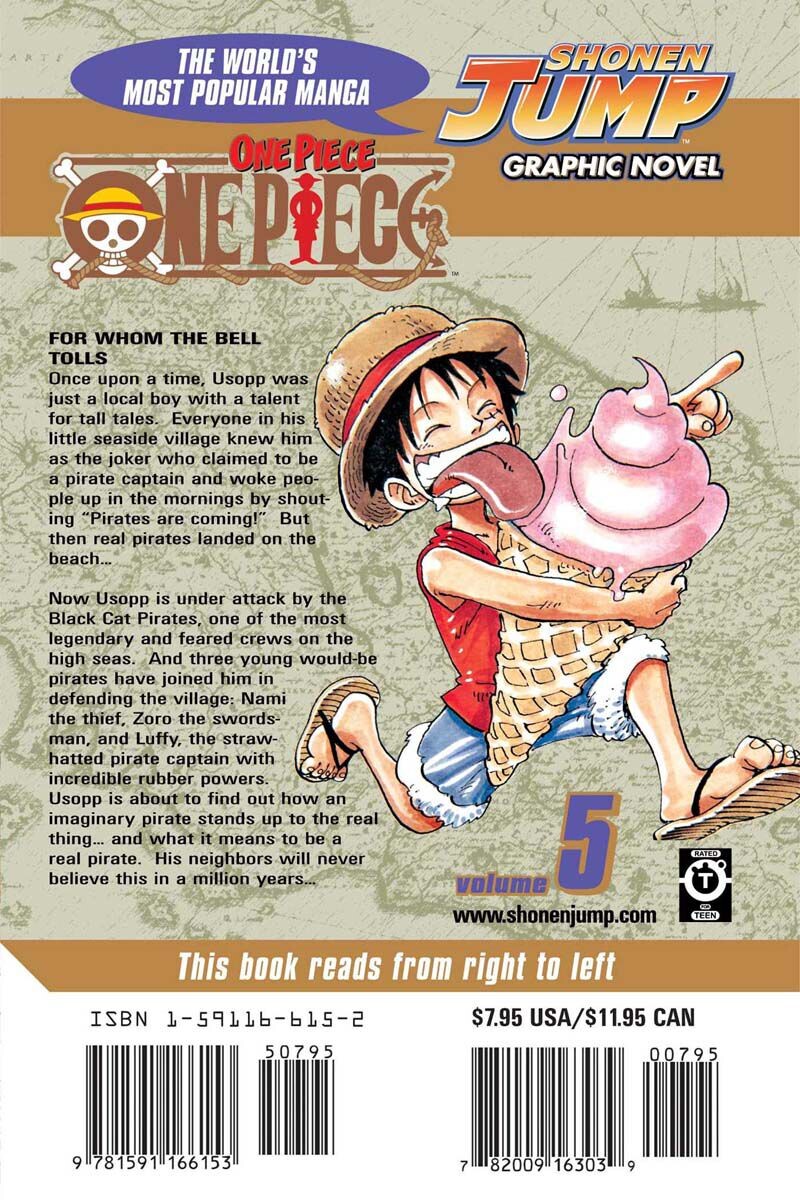 Манга One Piece Manga Volume 5
Манга One Piece Manga Volume 5