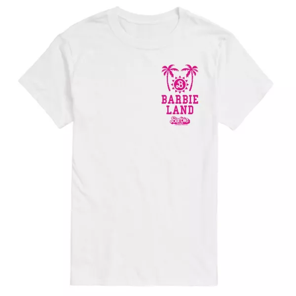 Мужская футболка The Movie с принтом "Солнце и пальмы" Barbie, белый
Мужская футболка The Movie с принтом "Солнце и пальмы" Barbie, белый