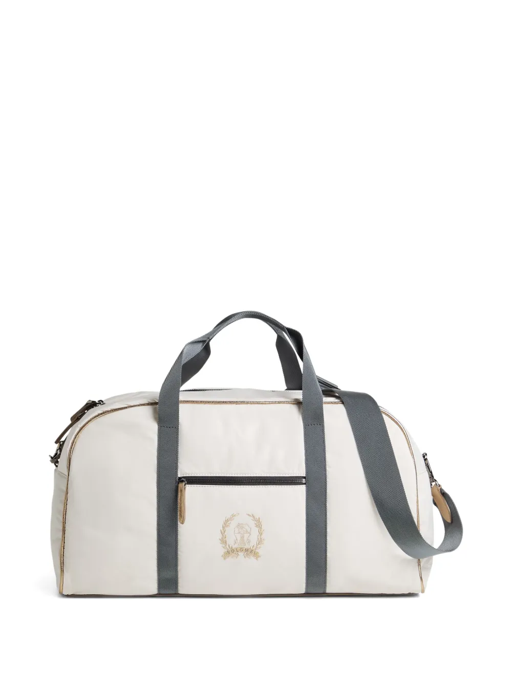 Дорожная сумка с вышивкой Brunello Cucinelli Kids, белый
Дорожная сумка с вышивкой Brunello Cucinelli Kids, белый