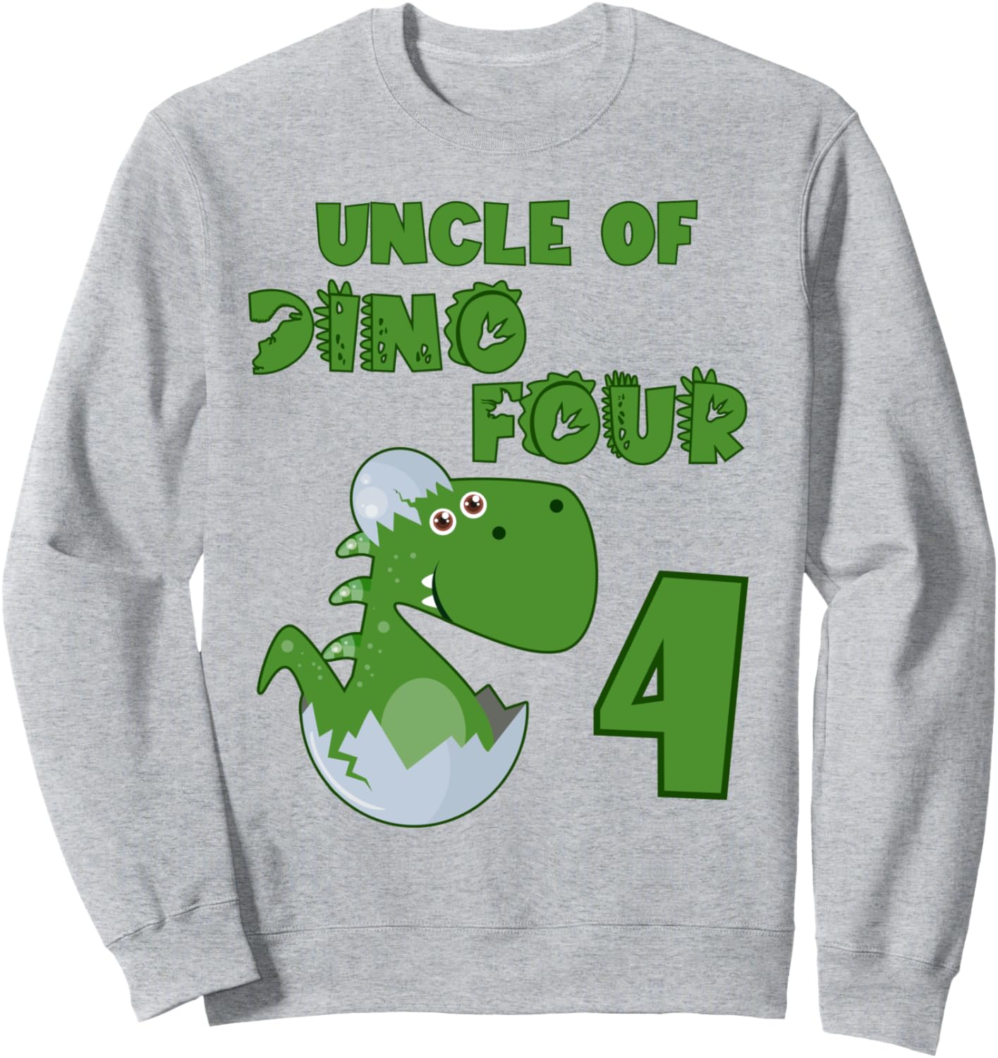Толстовка DinoFour Dinosaur Uncle Theme для семейной вечеринки в честь 4-летия Family Look Green Blue Dinosaurs Decoration Gifts, серый
Толстовка DinoFour Dinosaur Uncle Theme для семейной вечеринки в честь 4-летия Family Look Green Blue Dinosaurs Decoration Gifts, серый