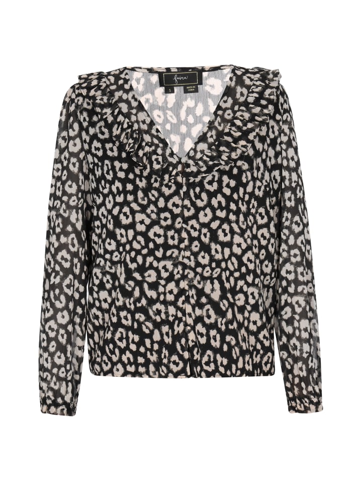 Блузка faina, цвет offwhite black
Блузка faina, цвет offwhite black