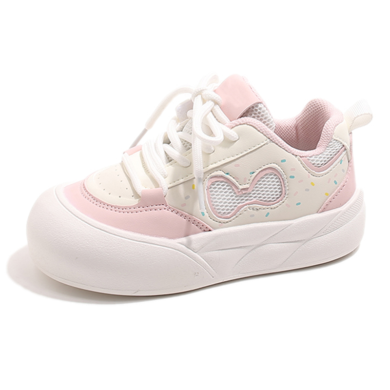 Низкие повседневные кроссовки с защитой от ударов, износостойкие, легкие и амортизирующие. Детские. JIAFEIMAO, розовый
Низкие повседневные кроссовки с защитой от ударов, износостойкие, легкие и амортизирующие. Детские. JIAFEIMAO, розовый