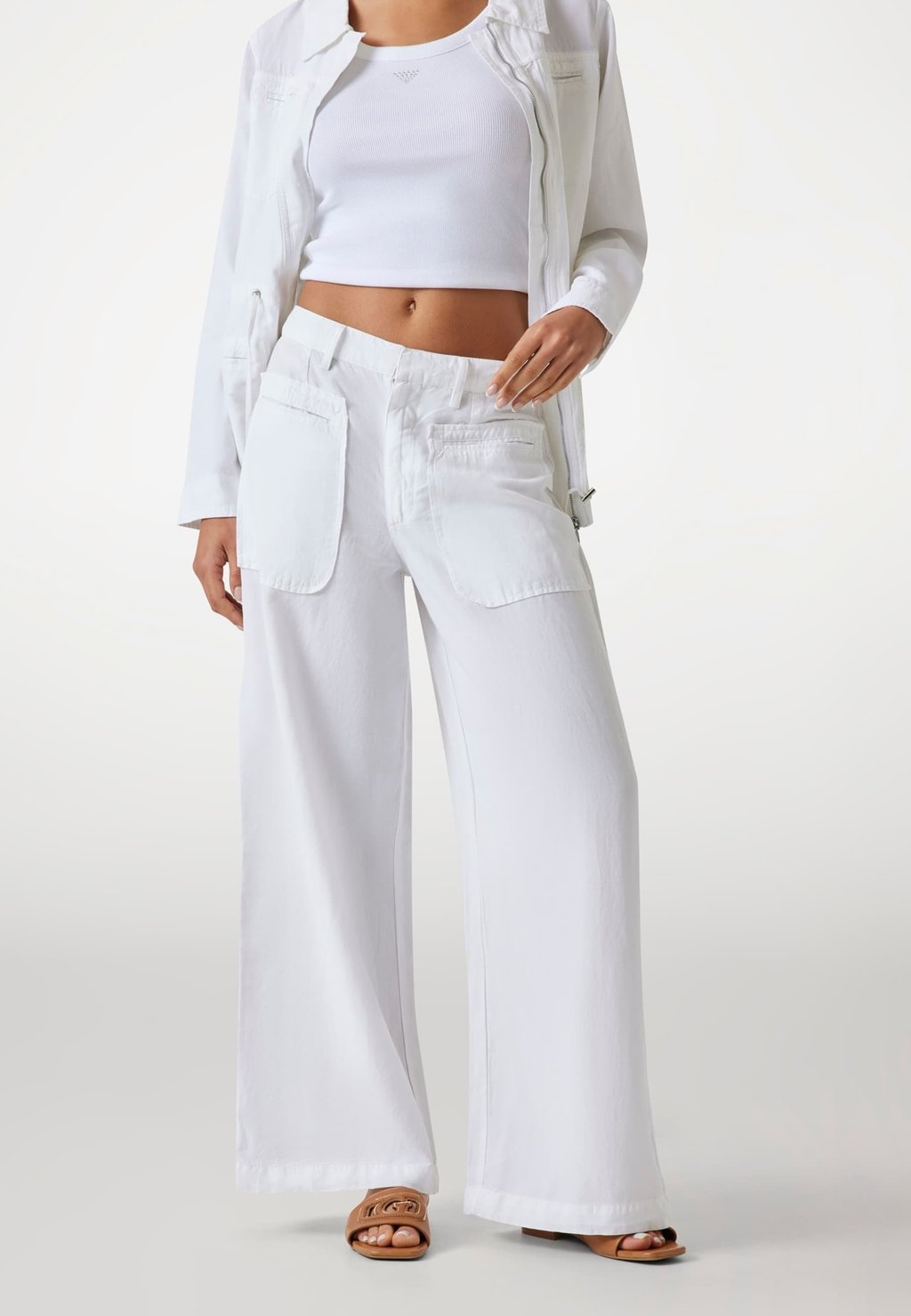 Брюки WIDE Guess, белый
Брюки WIDE Guess, белый