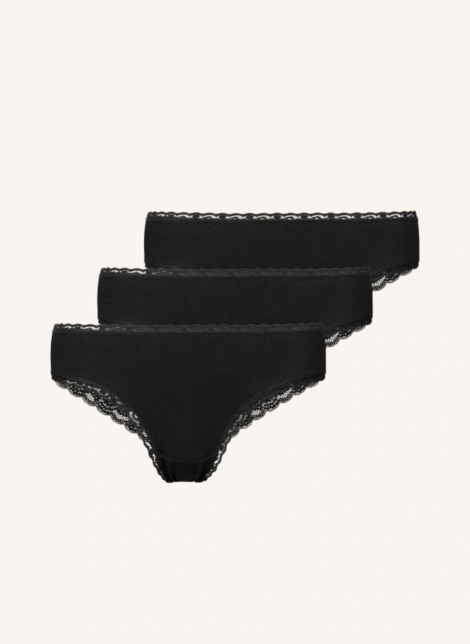 Комплект из 3 кружевных бразильских трусов Snocks, черный
Комплект из 3 кружевных бразильских трусов Snocks, черный