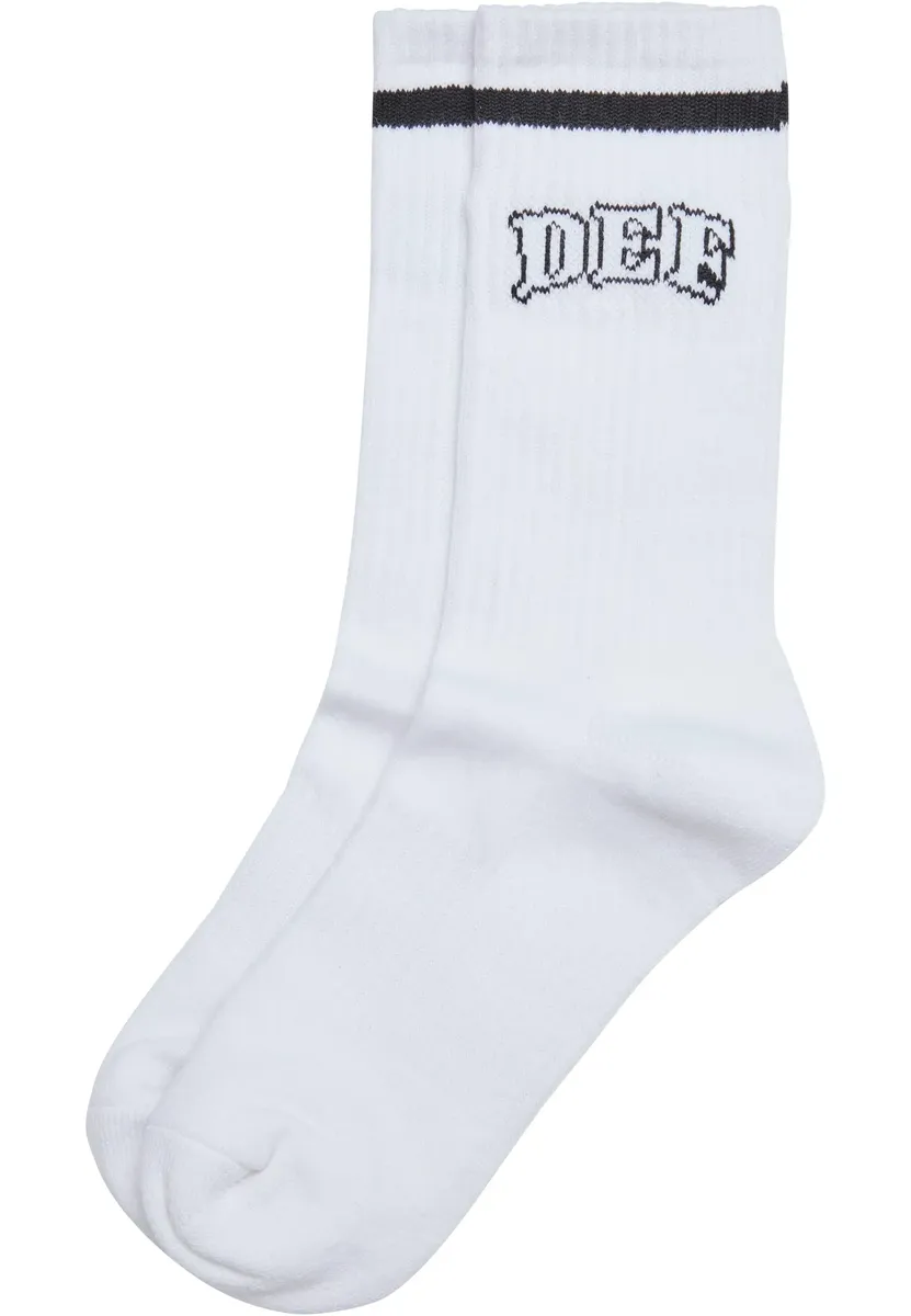 Базовые носки DEF "DEF Unisex DEF College Socks" (1 пара), белый
Базовые носки DEF "DEF Unisex DEF College Socks" (1 пара), белый