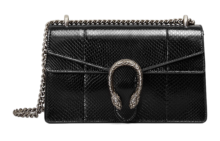 ГУЧЧИ Женская черная наплечная сумка кроссбоди Dionisus из змеиной кожи с цепью
ГУЧЧИ Женская черная наплечная сумка кроссбоди Dionisus из змеиной кожи с цепью