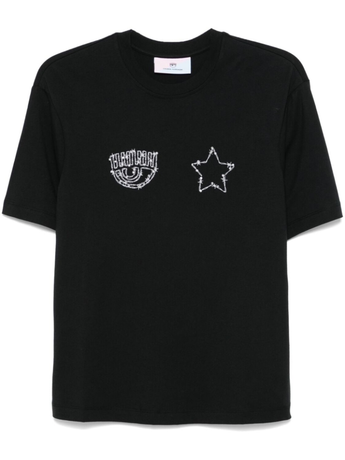 Базовая футболка Chiara Ferragni, черный
Базовая футболка Chiara Ferragni, черный