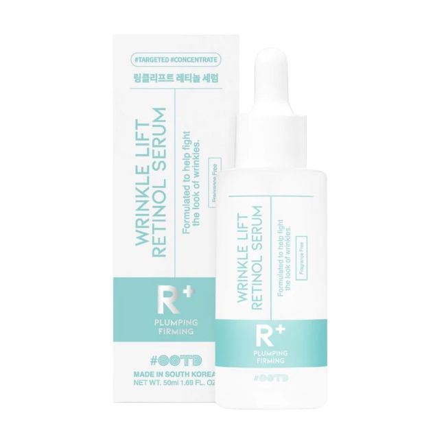 R+ сыворотка для лица с ретинолом и лифтингом морщин Ootd, 50 мл 
R+ сыворотка для лица с ретинолом и лифтингом морщин Ootd, 50 мл
