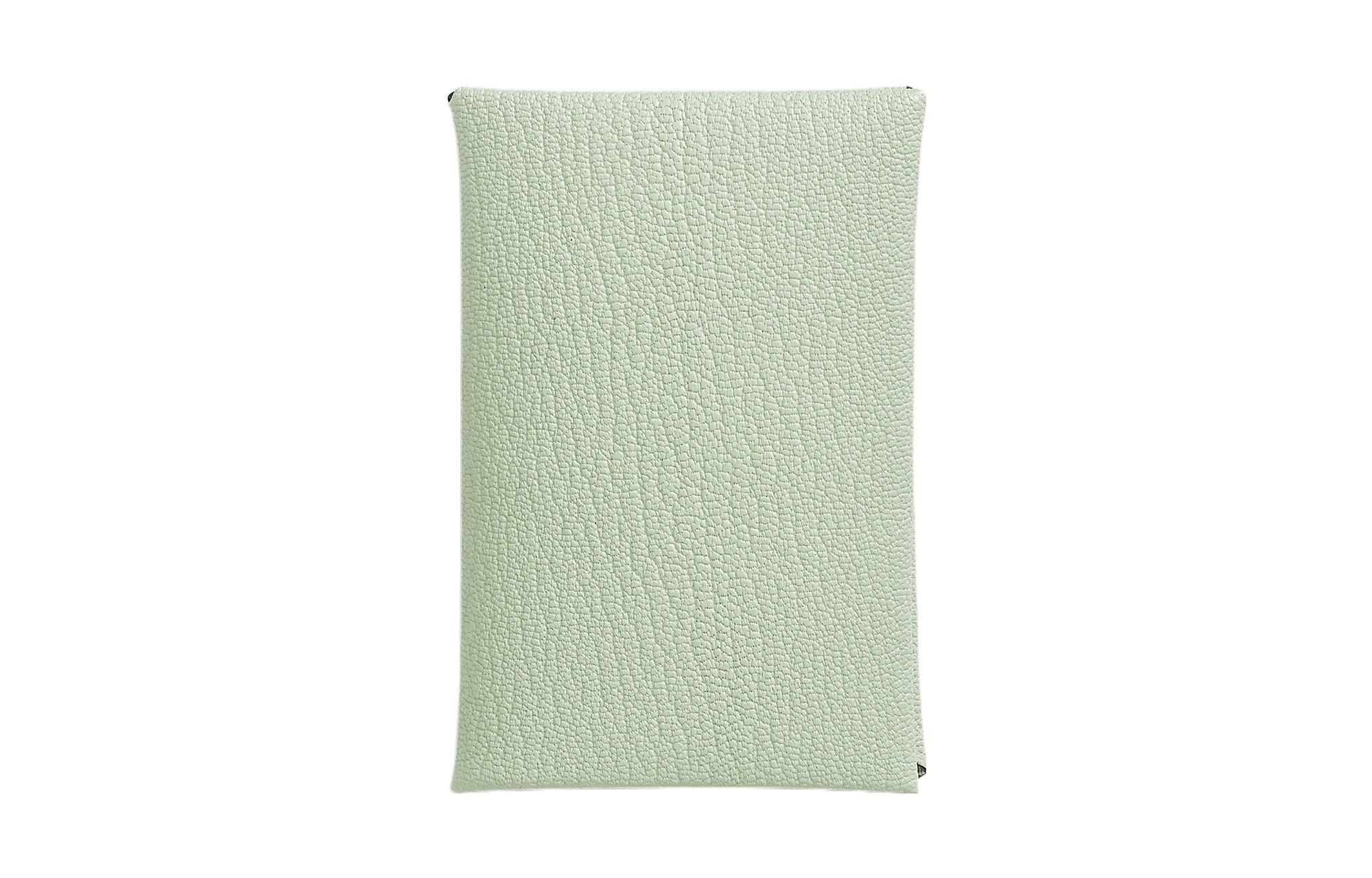 HERMES Кошелёк из кожи калмыцкой козы Женский пузырчатый зелёный 
HERMES Кошелёк из кожи калмыцкой козы Женский пузырчатый зелёный