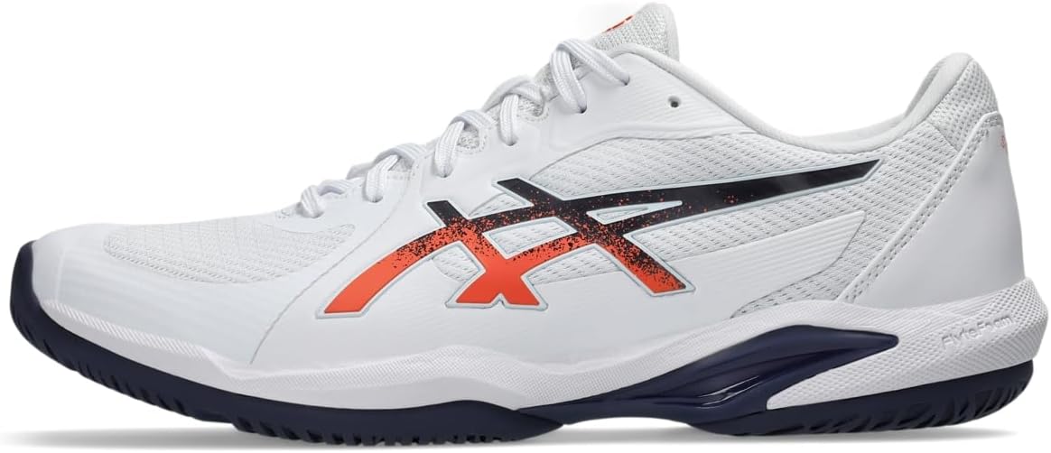 Мужские теннисные кроссовки ASICS Solution Swift Flytefoam 2, белый/оранжевый
Мужские теннисные кроссовки ASICS Solution Swift Flytefoam 2, белый/оранжевый