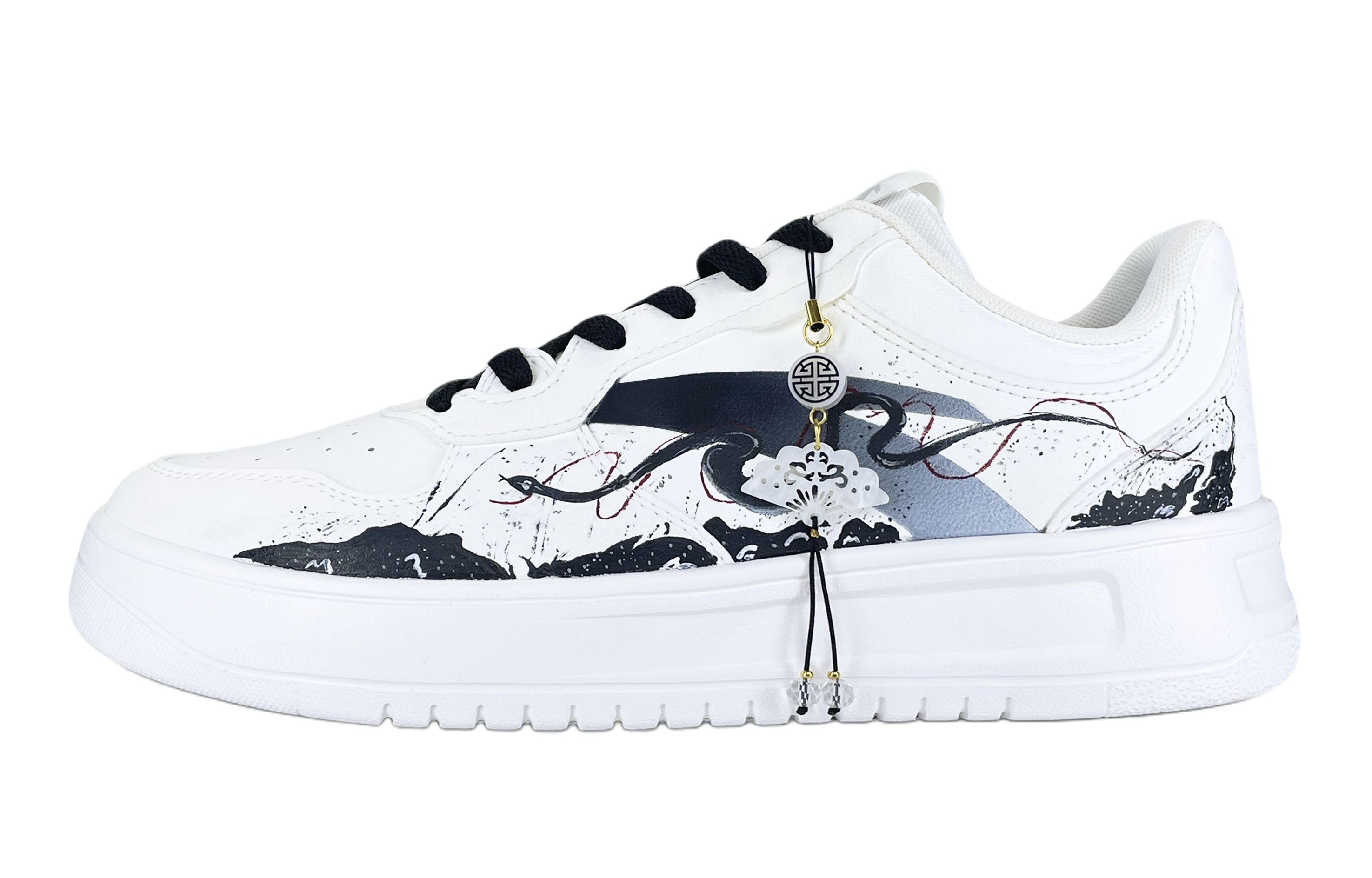 Свободные низкие мужские кроссовки для скейтбординга ANTA, Black White
Свободные низкие мужские кроссовки для скейтбординга ANTA, Black White