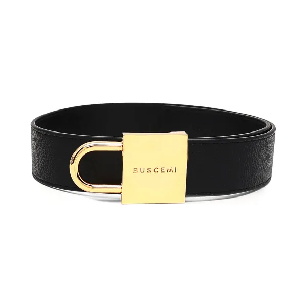 Замок кожаного ремня Buscemi, черный
Замок кожаного ремня Buscemi, черный