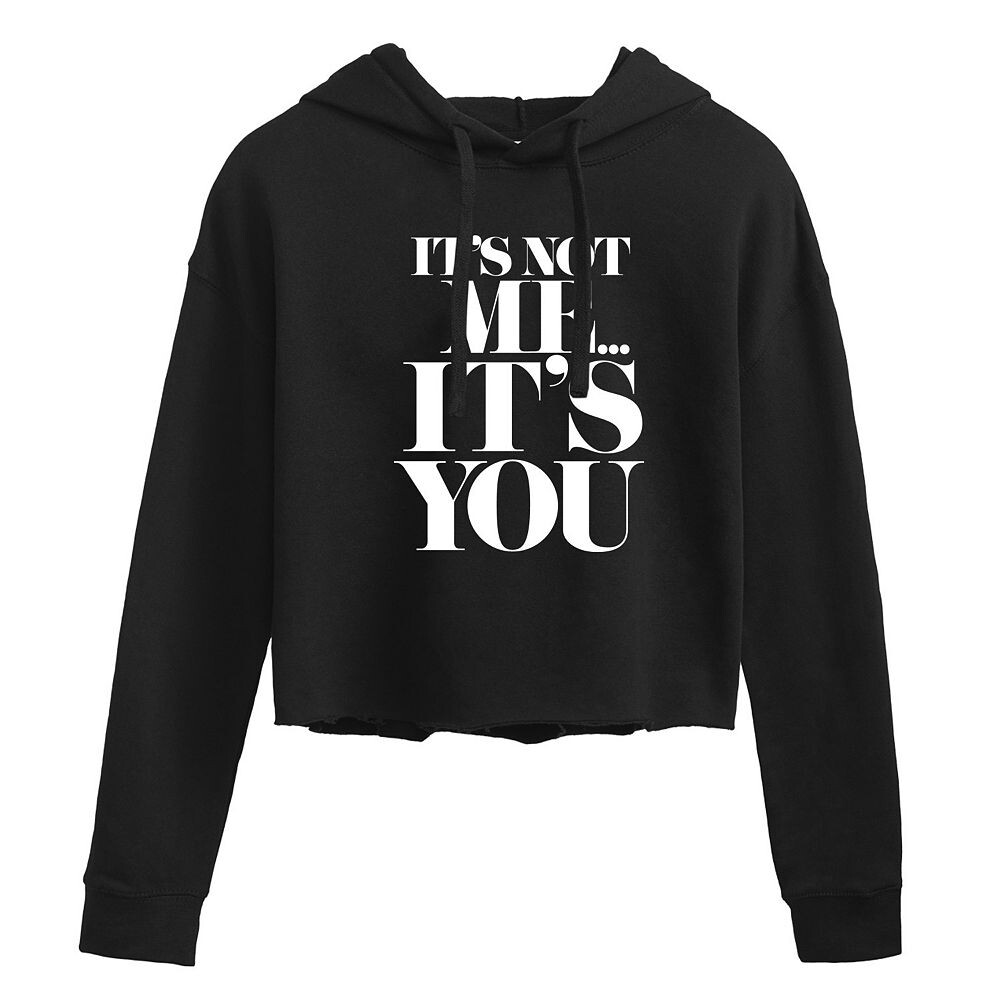 Укороченное худи для юниоров It's Not Me It's You Licensed Character, черный
Укороченное худи для юниоров It's Not Me It's You Licensed Character, черный