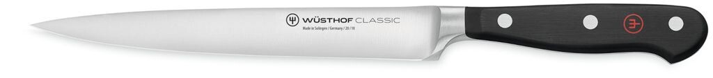 WÜSTHOF Classic, длина лезвия: 18 см, длина лезвия: 28,8 см, нож для ветчины/мяса, коробка со смотровым окном, 60-1040100718
WÜSTHOF Classic, длина лезвия: 18 см, длина лезвия: 28,8 см, нож для ветчины/мяса, коробка со смотровым окном, 60-1040100718