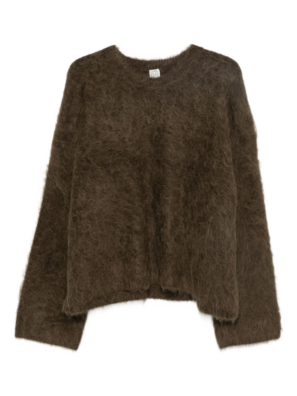 Свитер с ворсистой отделкой Toteme, коричневый
Свитер с ворсистой отделкой Toteme, коричневый