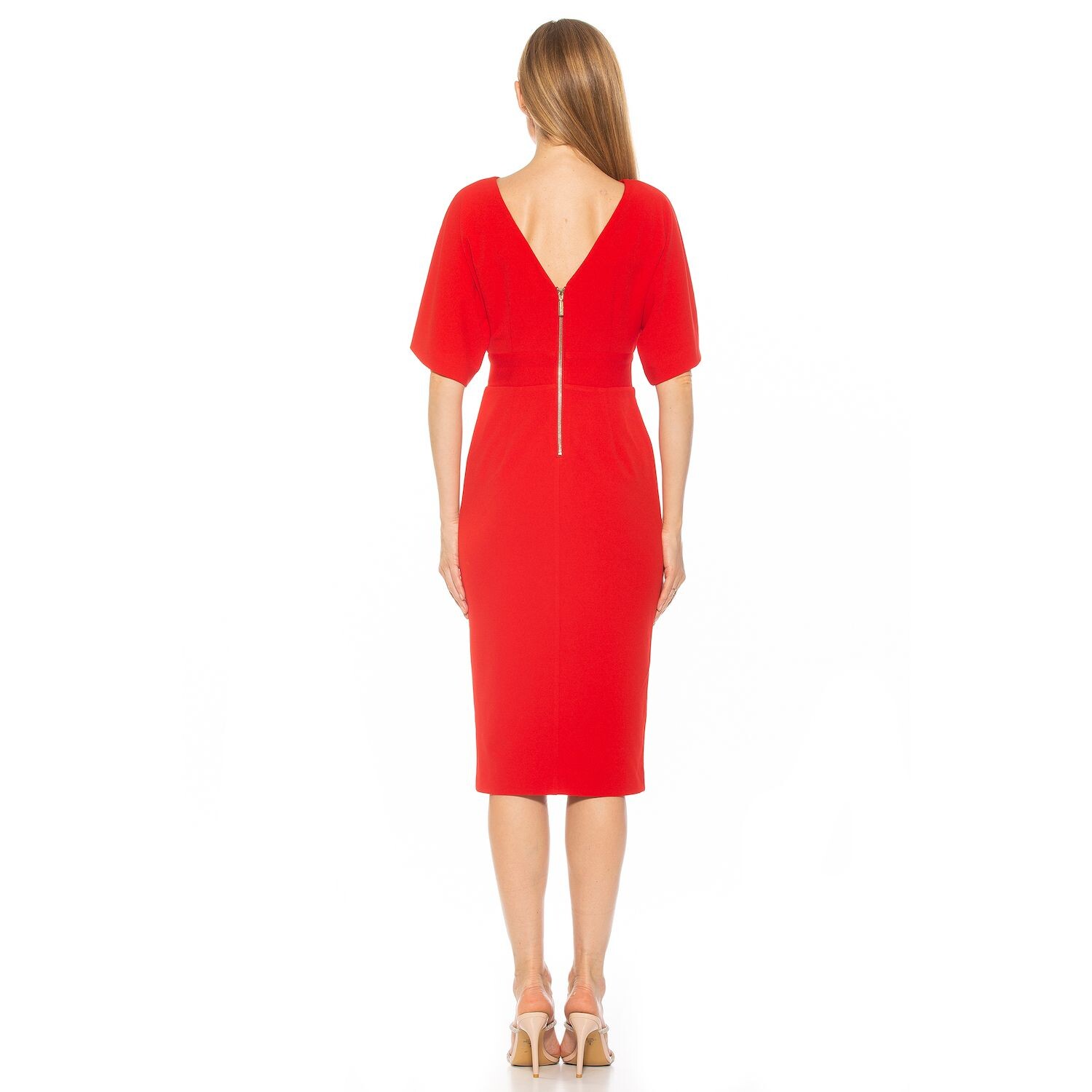 Женское платье-футляр миди с рукавами-трубой ALEXIA ADMOR ALEXIA ADMOR, черный
Женское платье-футляр миди с рукавами-трубой ALEXIA ADMOR ALEXIA ADMOR, черный