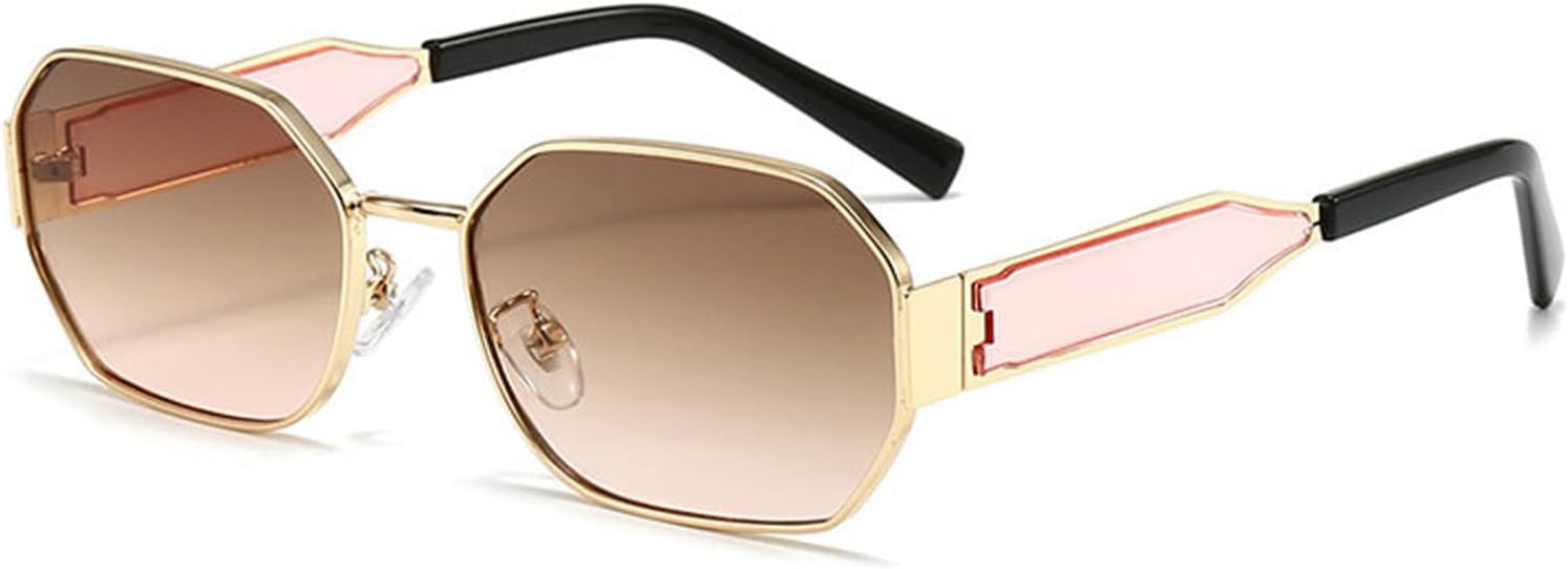 Модные ретро-солнцезащитные очки Helena в форме шестиугольника для женщин, винтажные, классические дизайнерские солнцезащитные очки 90-х годов, металлическая оправа, узкие солнцезащитные очки, C4
Модные ретро-солнцезащитные очки Helena в форме шестиугольника для женщин, винтажные, классические дизайнерские солнцезащитные очки 90-х годов, металлическая оправа, узкие солнцезащитные очки, C4