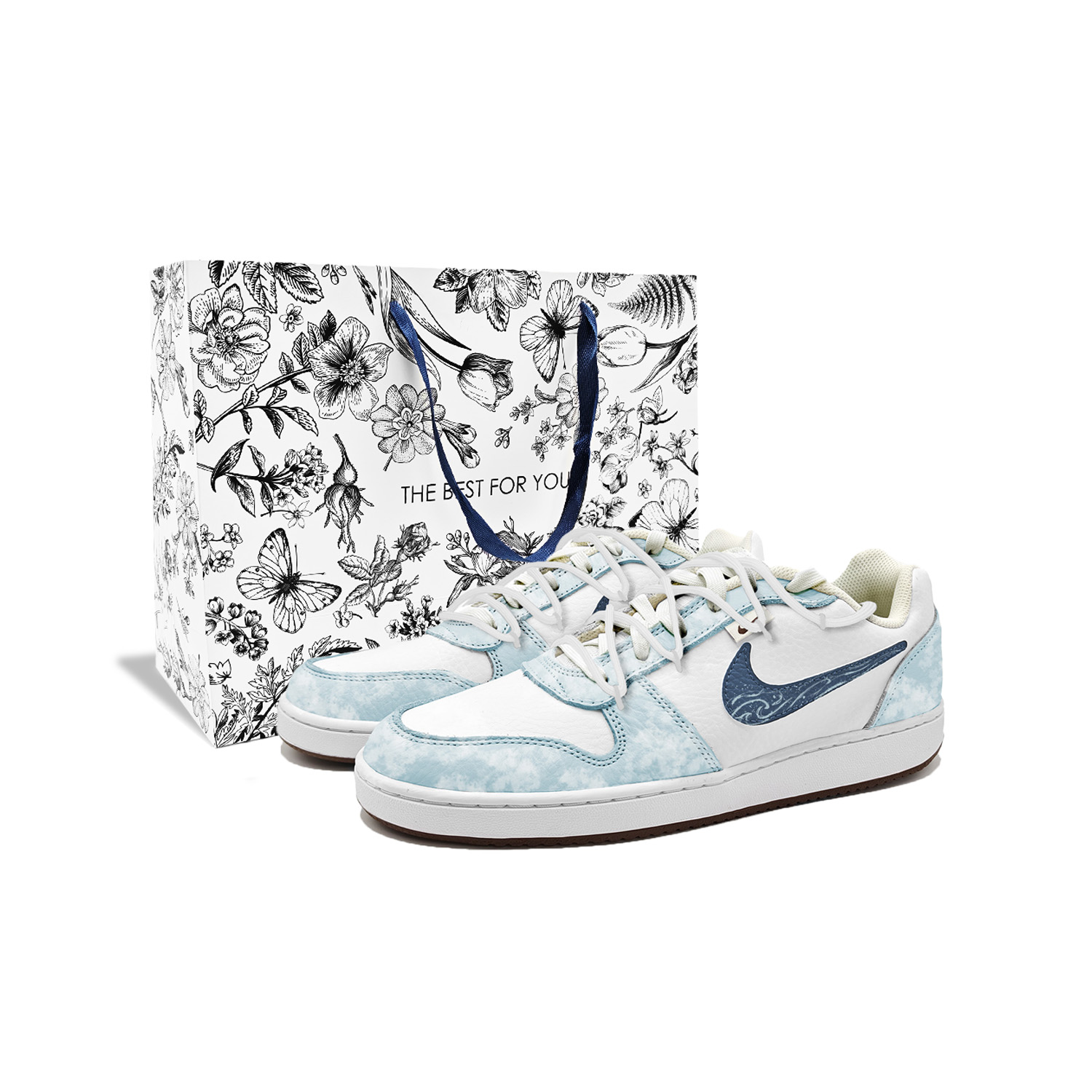 Nike Ebernon cerulean ocean амортизирующие устойчивые к истиранию нескользящие низкие кроссовки для скейтбординга мужские
Nike Ebernon cerulean ocean амортизирующие устойчивые к истиранию нескользящие низкие кроссовки для скейтбординга мужские