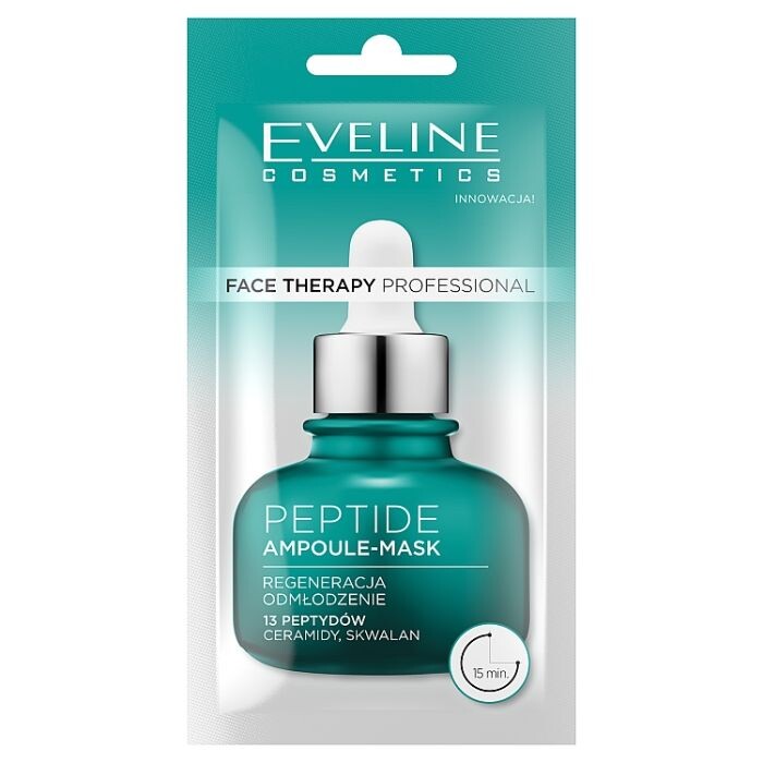 Eveline Face Therapy Professional Ampoule-Mask Peptide медицинская маска, 8 ml
Eveline Face Therapy Professional Ampoule-Mask Peptide медицинская маска, 8 ml