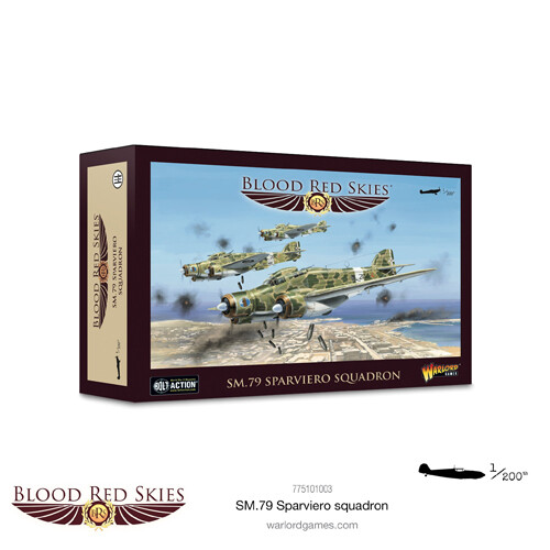 Фигурки Blood Red Skies: Sm.79 Sparviero Squadron Warlord Games
Фигурки Blood Red Skies: Sm.79 Sparviero Squadron Warlord Games