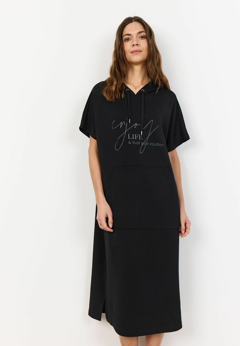 Платье из джерси SC-BANU 232 Soyaconcept, черный 
Платье из джерси SC-BANU 232 Soyaconcept, черный