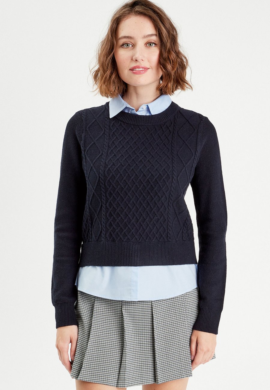 Джемпер Cache Cache 2-IN-1, Bleu Marine/Blue-Black Denim
Джемпер Cache Cache 2-IN-1, Bleu Marine/Blue-Black Denim