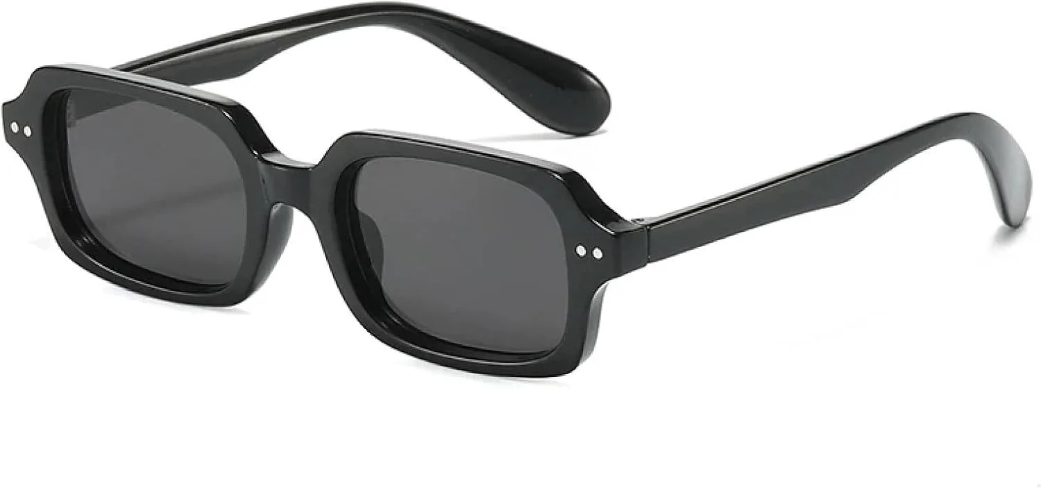 Мужские модные солнцезащитные очки в стиле ретро с заклепками, солнцезащитные очки UV400 для женщин, гелевые очки с градиентным переходом цвета TOIPASTN, Black Grey
Мужские модные солнцезащитные очки в стиле ретро с заклепками, солнцезащитные очки UV400 для женщин, гелевые очки с градиентным переходом цвета TOIPASTN, Black Grey