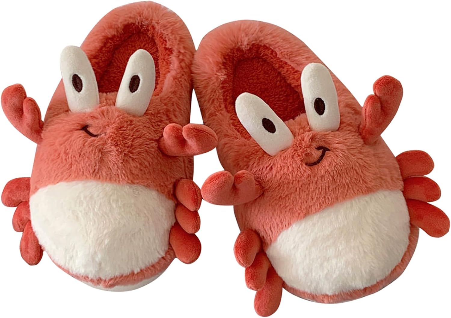 Тапочки AngelGift с лобстером для женщин и мужчин, пушистые милые уютные домашние тапочки из хлопка с мультяшным лобстером, женские животные, забавные пушистые комнатные тапочки-облака для дома и улицы, красный
Тапочки AngelGift с лобстером для женщин и мужчин, пушистые милые уютные домашние тапочки из хлопка с мультяшным лобстером, женские животные, забавные пушистые комнатные тапочки-облака для дома и улицы, красный