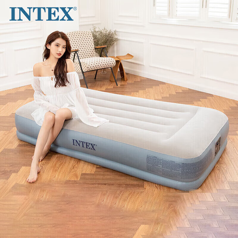 Intex электрический насос, односпальная надувная кровать с подушкой, надувной матрас, портативная домашняя портативная складная кровать для обеденного перерыва, палатки, складная кровать CT1
Intex электрический насос, односпальная надувная кровать с подушкой, надувной матрас, портативная домашняя портативная складная кровать для обеденного перерыва, палатки, складная кровать CT1