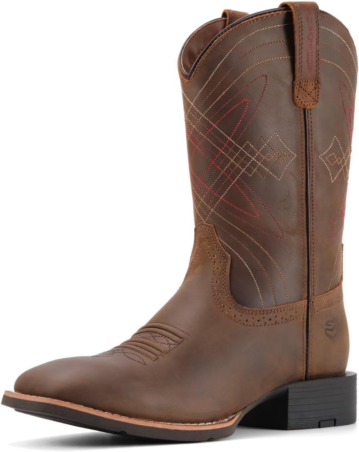 Мужские ковбойские сапоги SUREWAY - мужские западные сапоги с квадратным носком, маслостойкие/антискользящие, прочные, модные классические сапоги на 25 см на каждый день - сапоги с мягким носком, коричневый
Мужские ковбойские сапоги SUREWAY - мужские западные сапоги с квадратным носком, маслостойкие/антискользящие, прочные, модные классические сапоги на 25 см на каждый день - сапоги с мягким носком, коричневый