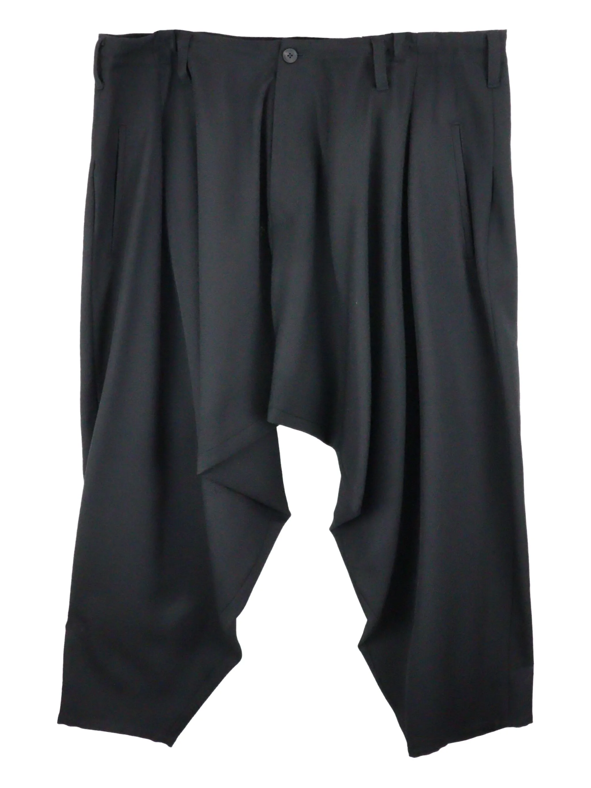 Драпированные брюки Yohji Yamamoto, черный
Драпированные брюки Yohji Yamamoto, черный