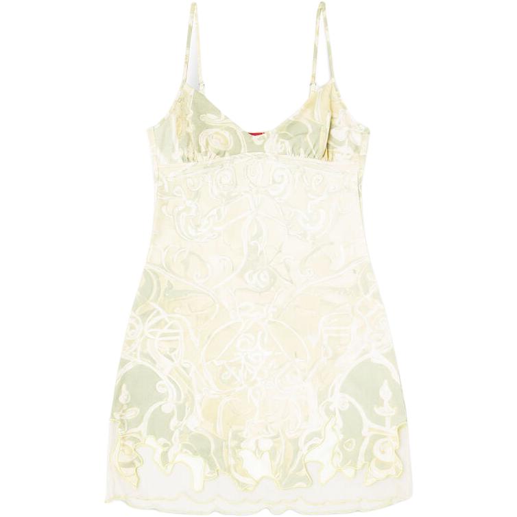 Мини-платье с D-инкрустацией DIESEL, зеленый
Мини-платье с D-инкрустацией DIESEL, зеленый