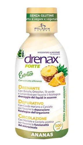 Drenax Forte Ananas Pocket 300 мл Дренирующая добавка
Drenax Forte Ananas Pocket 300 мл Дренирующая добавка