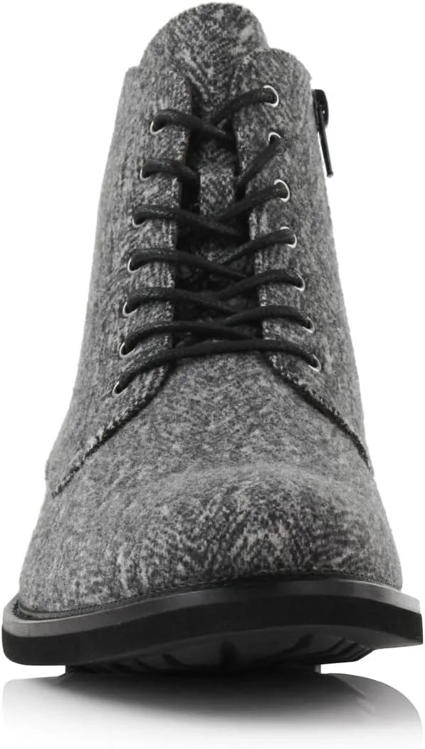 Мужские ботинки Polar Fox до щиколотки | Повседневная модная коллекция на шнуровке | Модели с носком типа кап и без носка, серый
Мужские ботинки Polar Fox до щиколотки | Повседневная модная коллекция на шнуровке | Модели с носком типа кап и без носка, серый